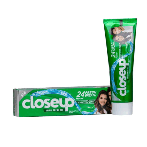CLOSE UP TOOTHPASTE GREEN
