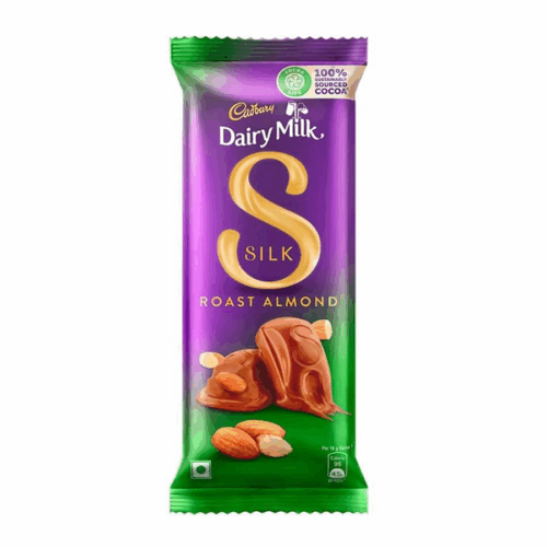 DAIRY MILK SILK ROASTED ALMOND INDIAN(58G)