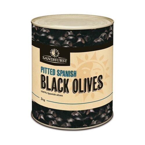 PITTED BLACK OLIVES